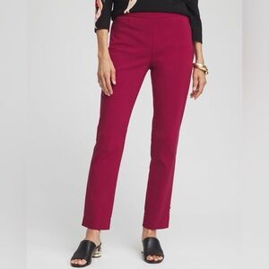 Chicos Brigitte Rivet Slit Ankle Pants Size 3R US 16R